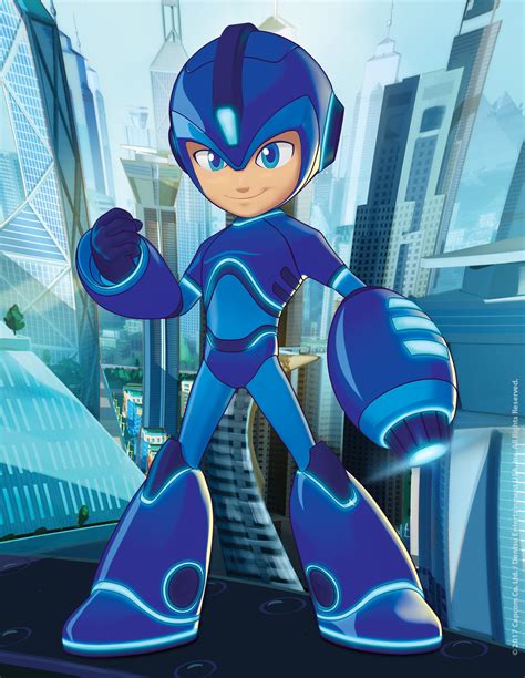 mega man cartoon|The Animation of Mega Man .